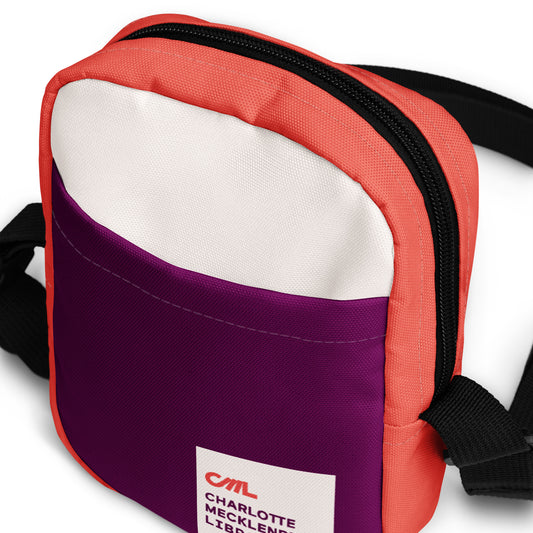 Vermilion/Aubergine - Utility crossbody bag