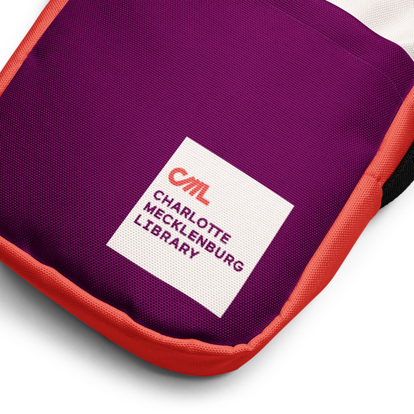 Vermilion/Aubergine - Utility crossbody bag