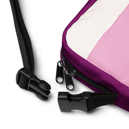 Aubergine/Orchid - Utility crossbody bag