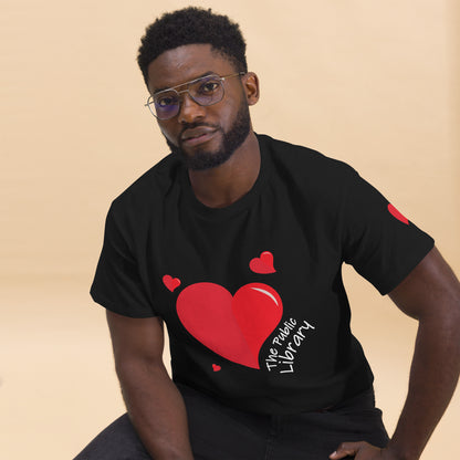 "Heart" - Unisex classic tee (black)