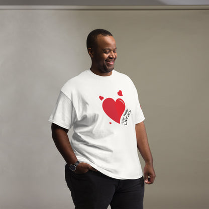 "Heart" - Unisex classic tee (white)