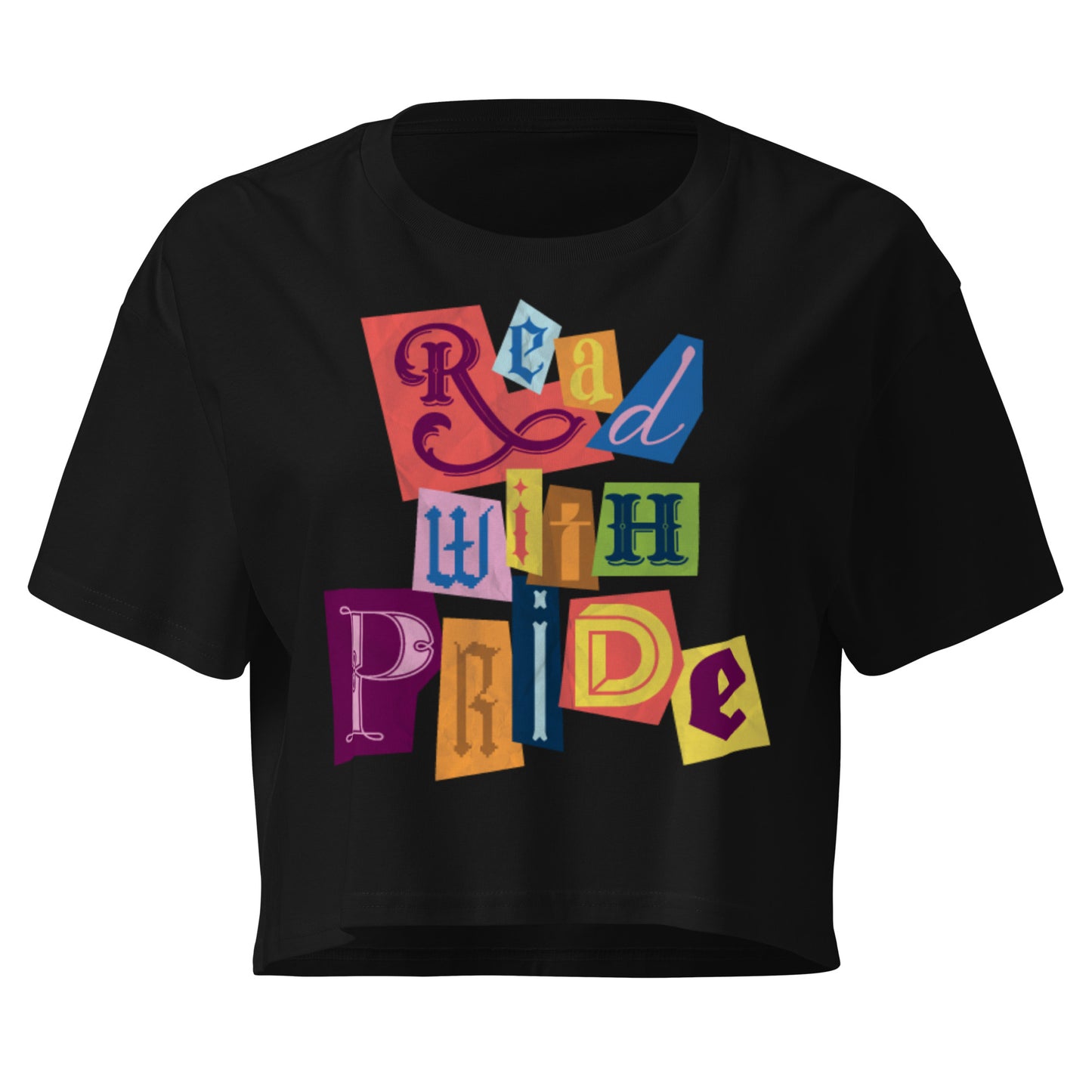 'Read with Pride" - Women’s crop top