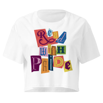 'Read with Pride" - Women’s crop top