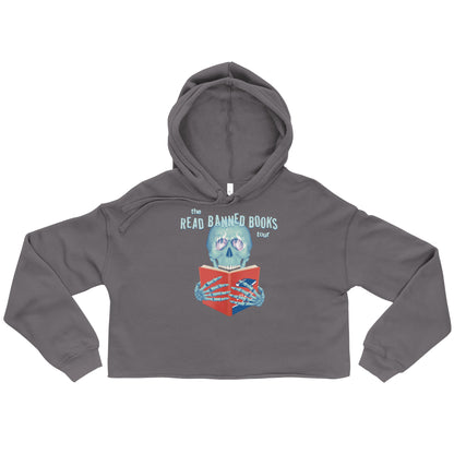 "Read Banned Books" Tour Cropped Hoodie