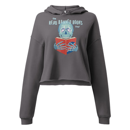 "Read Banned Books" Tour Cropped Hoodie