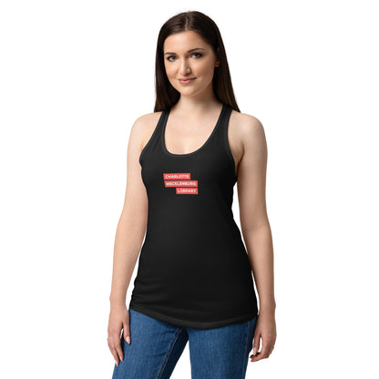 "CML Logo" - Women’s fitted racerback tank top