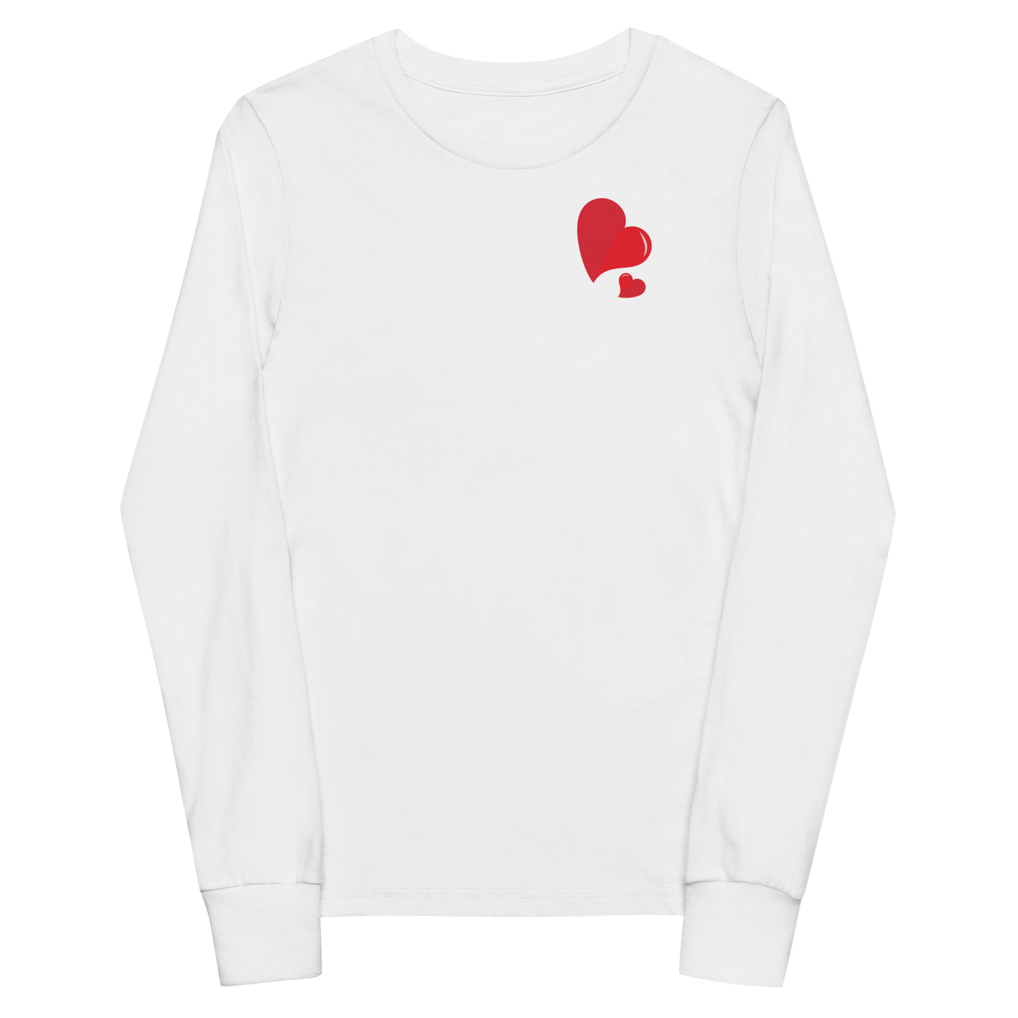 "Love, the public Library" - Youth long sleeve tee (white)